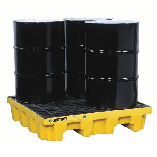 PALLET ALTO 4 BARRILES - EcoPolyBlend™