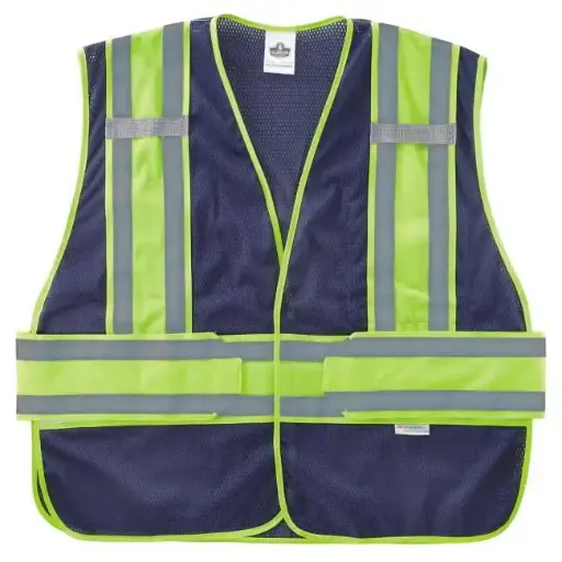 [ERG-21390] GloWear 8240HL-NC Two-Tone Expandable Hi-Vis Safety Vest - Non-Certified (Descontinuado)