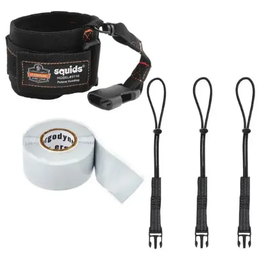 [ERG-19662] Squids 3192 Wrist Lanyard Tethering Kit - 3lbs