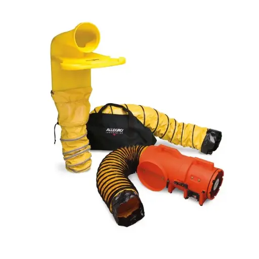 [ALG-9520-36M] 8″ Axial AC & DC Plastic Blower System with MVP